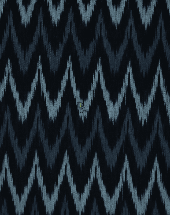 Steel Grey Zig-Zag Weave
