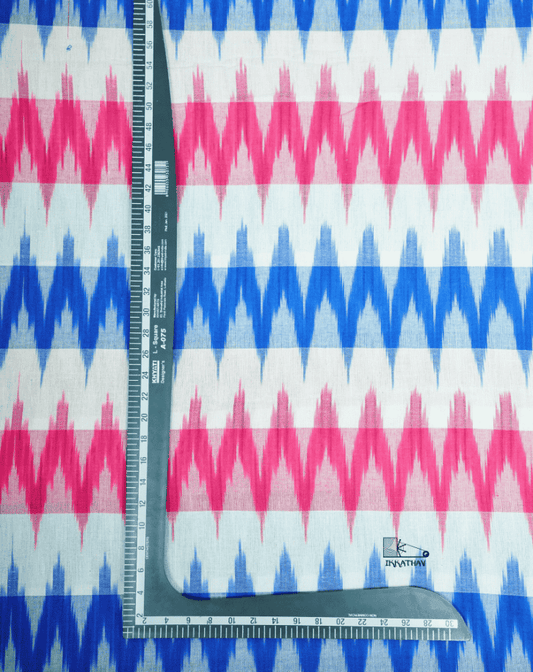 Pink Blue Zigzag