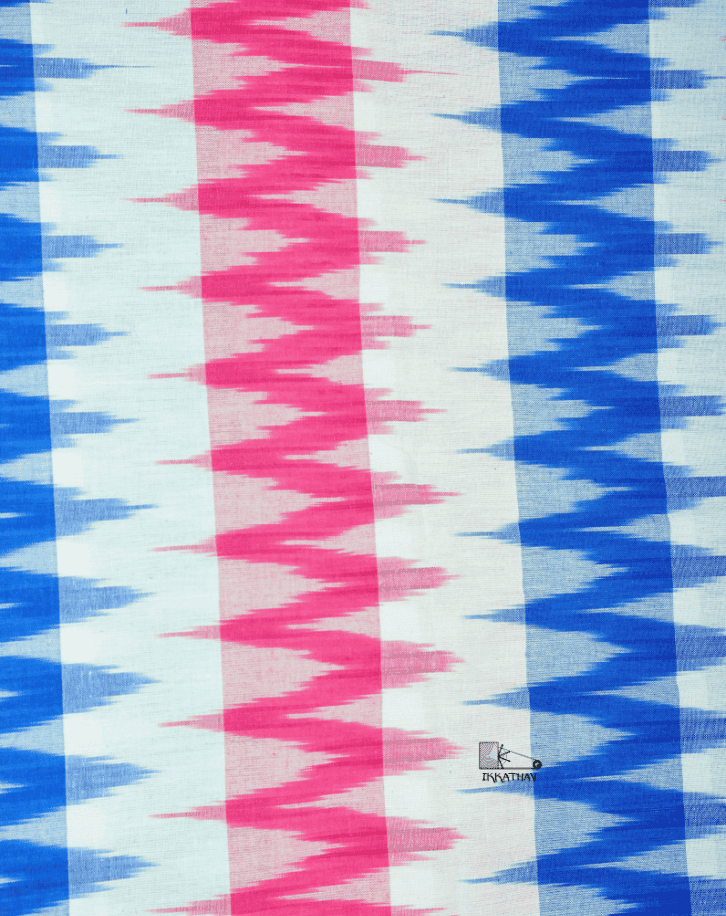 Pink Blue Zigzag