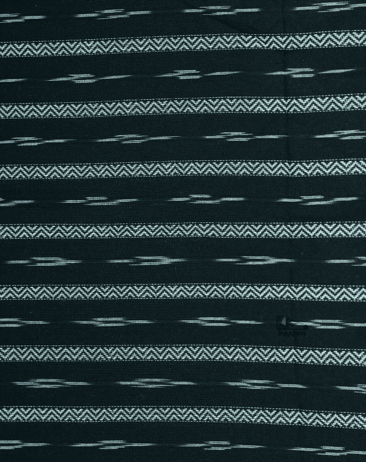 Black Ikkat Stripe