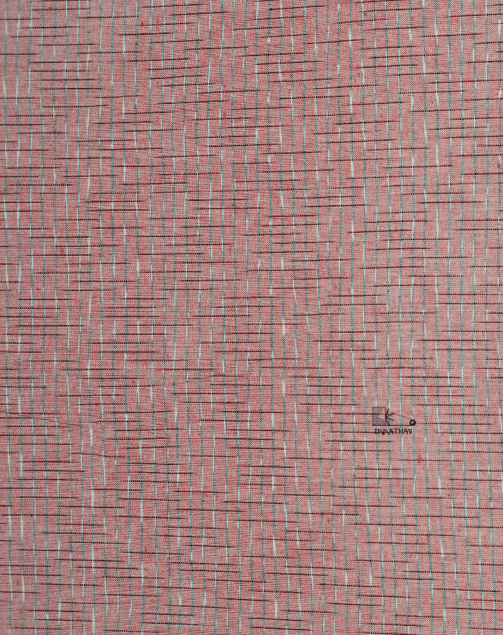 Dusty Pink Crosshatch