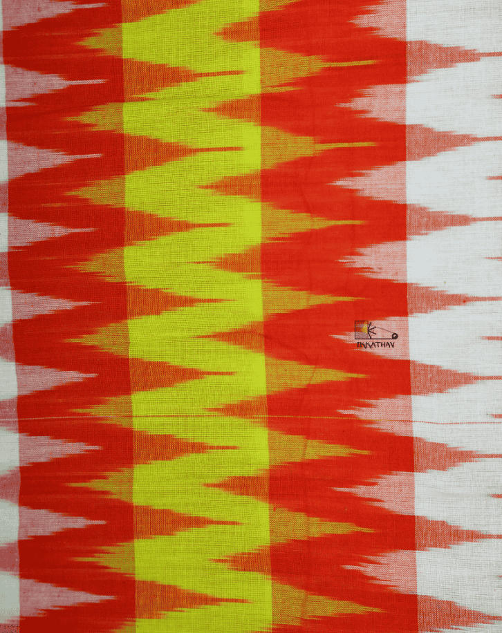 Red Yellow White Zigzag