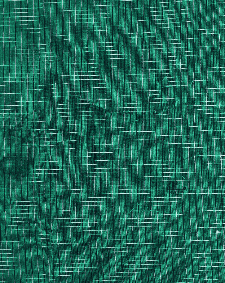 Bottle Green Crosshatch