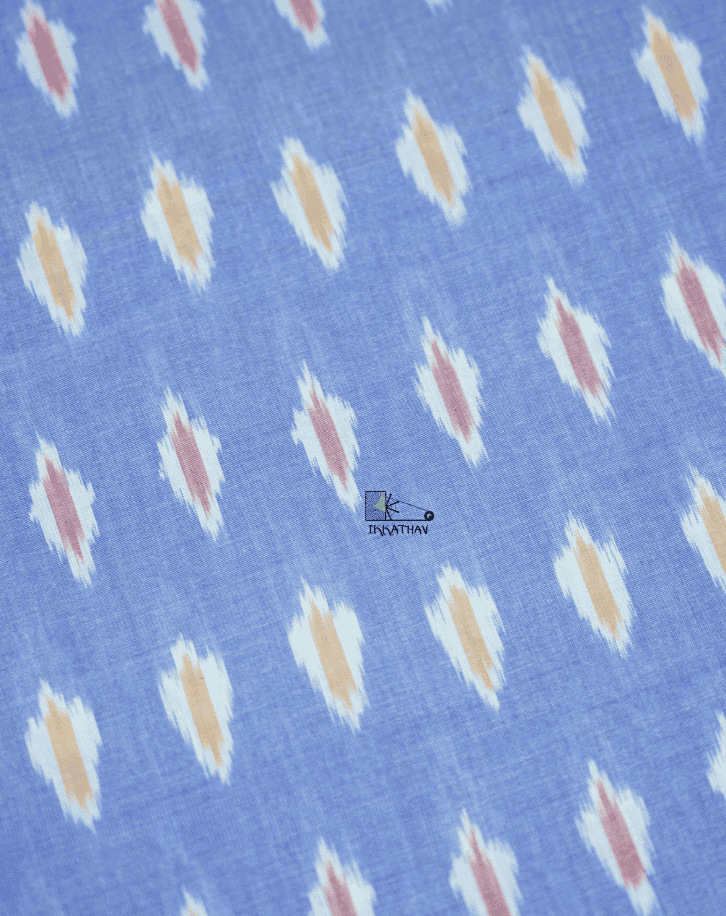Light Blue Small Diamonds