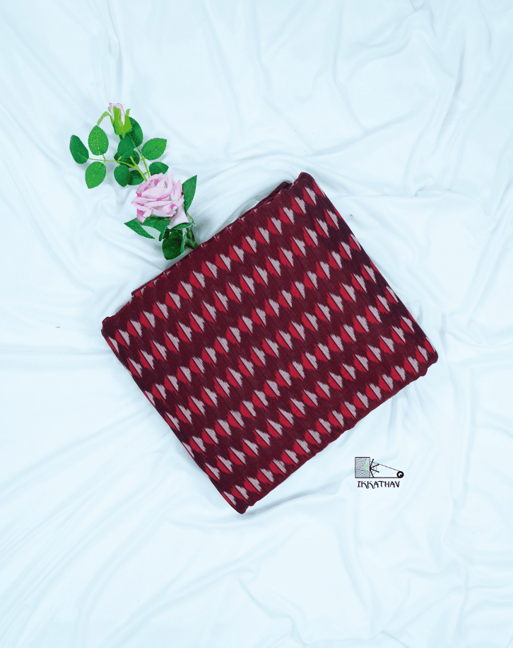 Maroon Zig-Zag