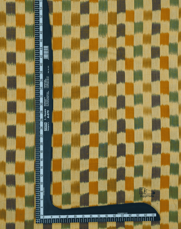 Mustard Yellow Multi-Color Checks
