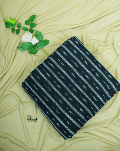 Black Ikkat Stripe