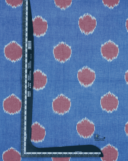 Blue Red Polka