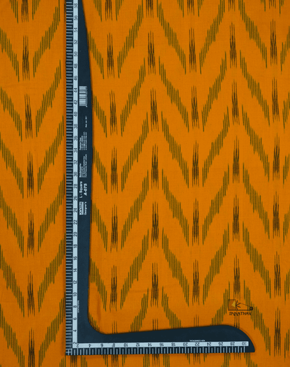 Orange Zigzag