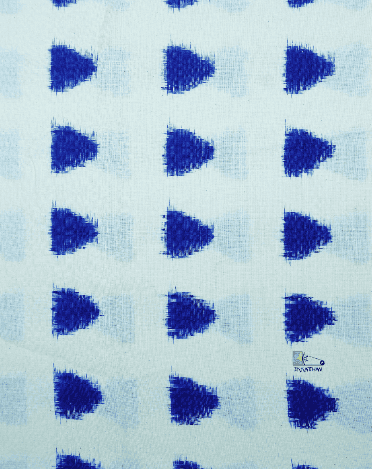 White Blue Triangle