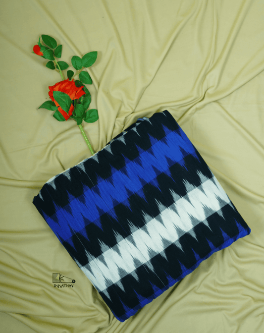 Blue Black Zigzag