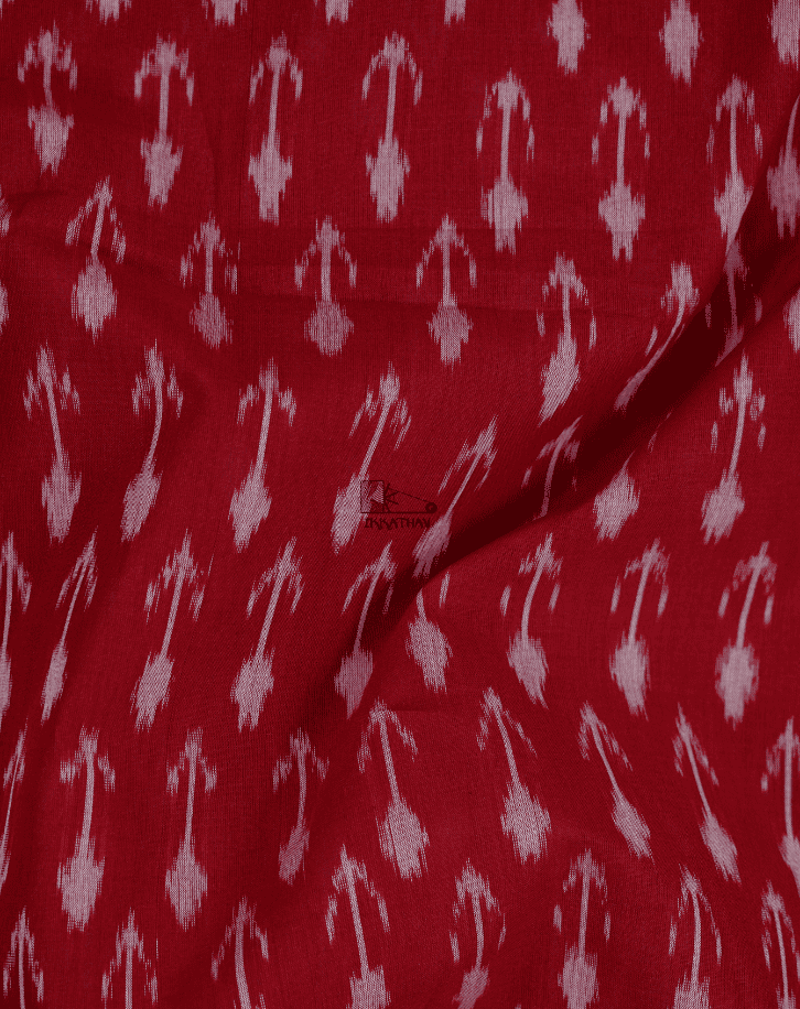 Bright Red Drop Weave