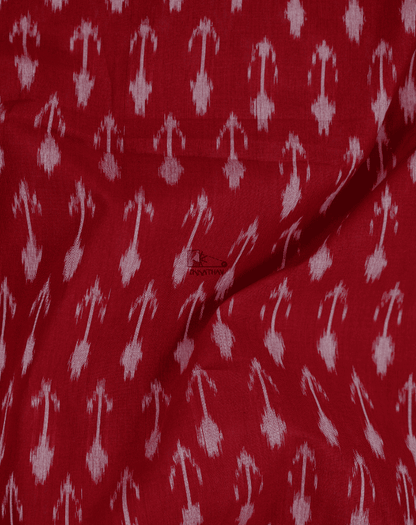 Bright Red Drop Weave