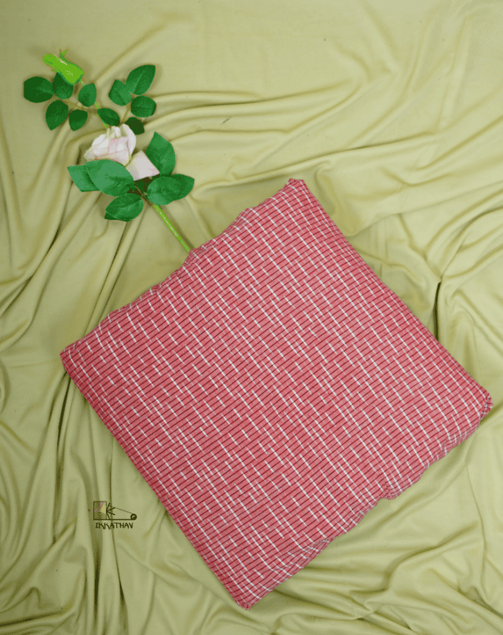 Rose Pink Crosshatch