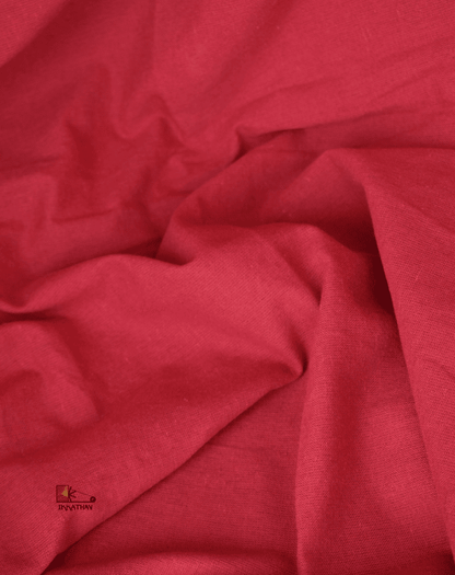 Blue Red Border Ikkat Saree