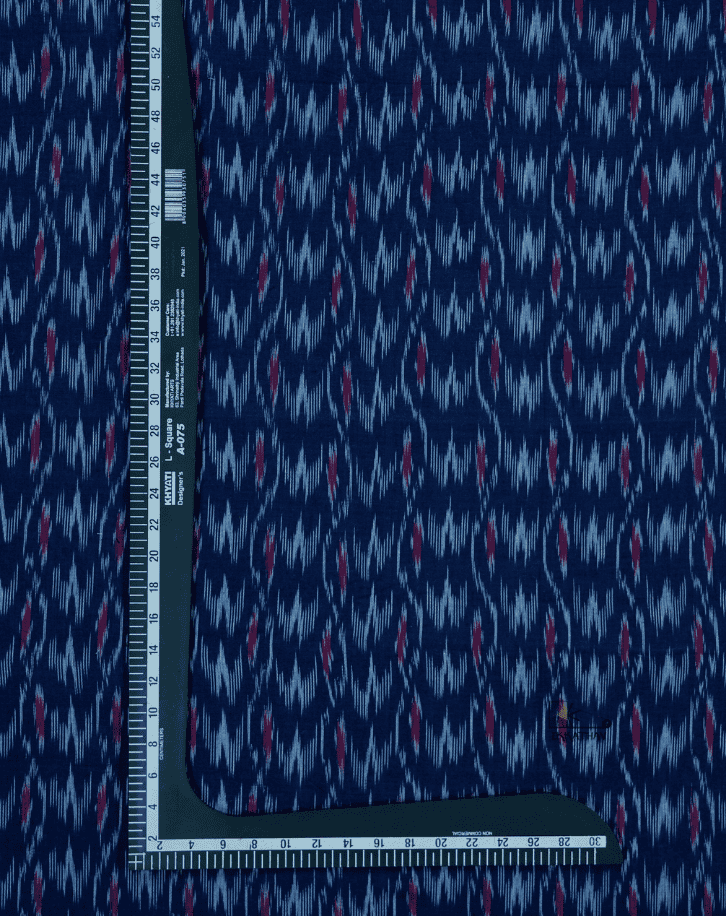 Navy Blue Ikkat