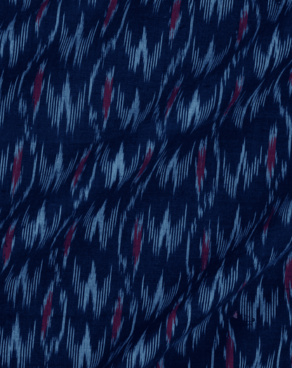 Navy Blue Ikkat