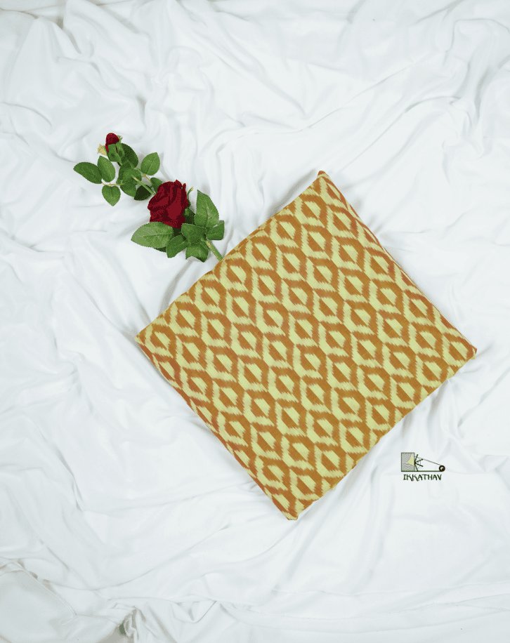 Mustard Honeycomb Weave