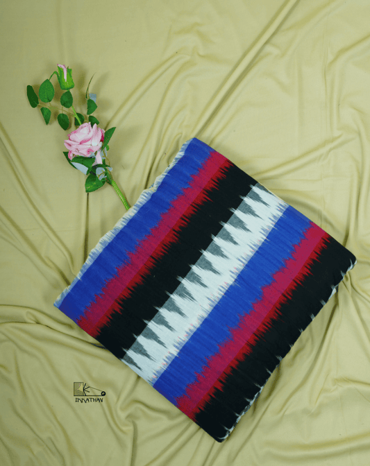 Red blue black Zigzag