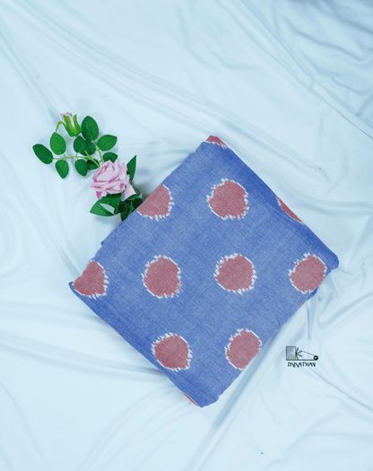 Blue Red Polka