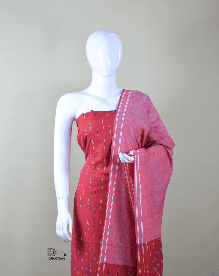 Red Pink 3-Piece Suit Set