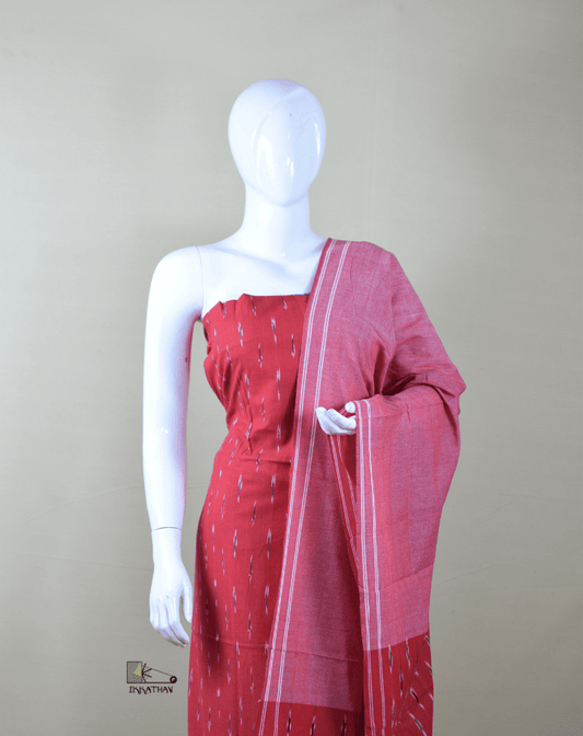 Red Pink 3-Piece Suit Set