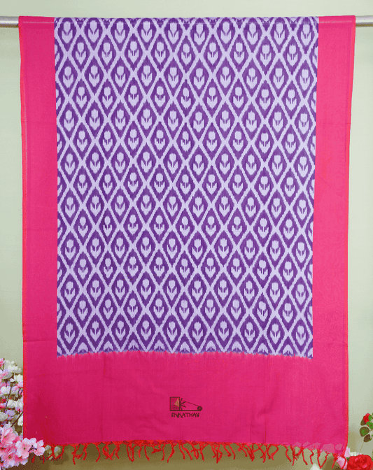 Purple Diamond Dupatta