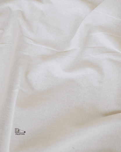 Navy White Geometric Ikkat Saree