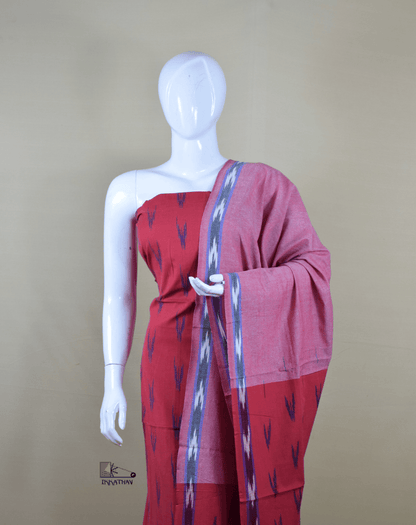 Red Pink 3-Piece Suit Set