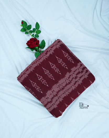 Maroon Traditional Border