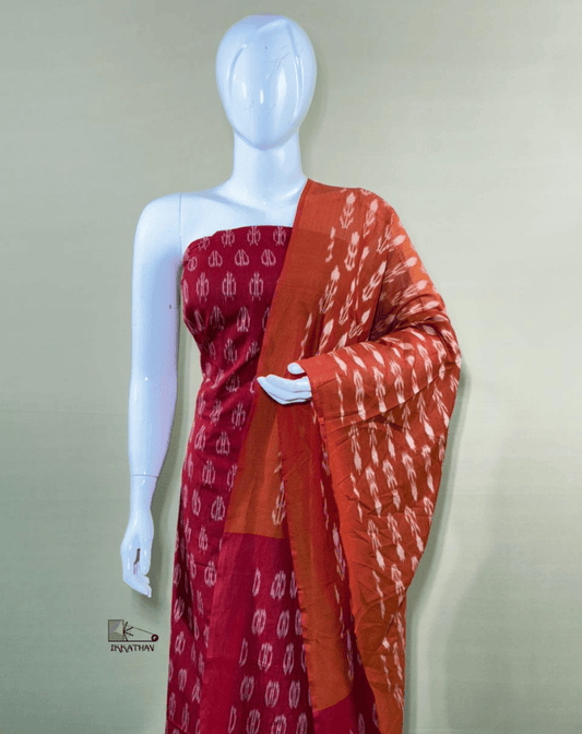 Red Orange 3-Piece Suit Set