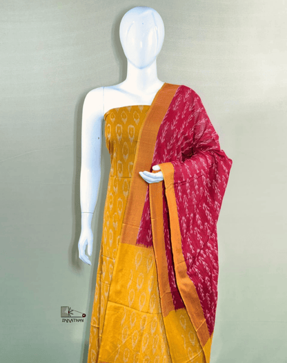 Yellow Red 3-Piece Suit Set