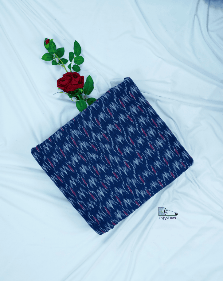 Navy Blue Ikkat