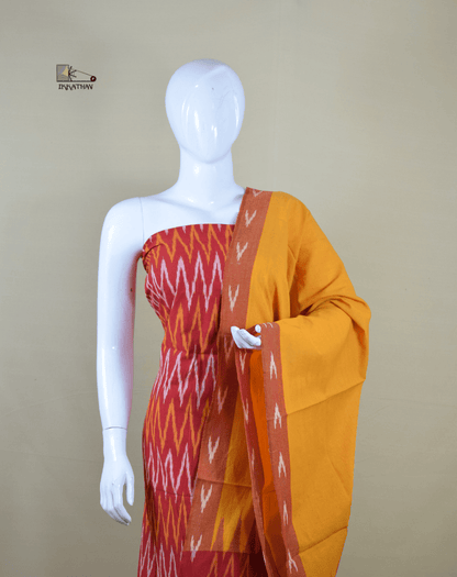 Red Mustard 3-Piece Suit Set