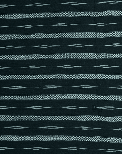 Black Ikkat Stripe