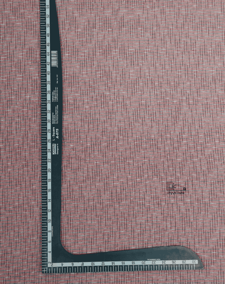 Dusty Pink Crosshatch