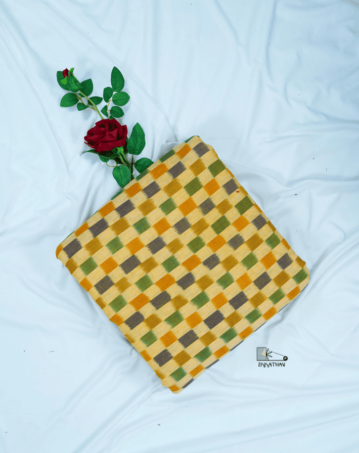 Mustard Yellow Multi-Color Checks