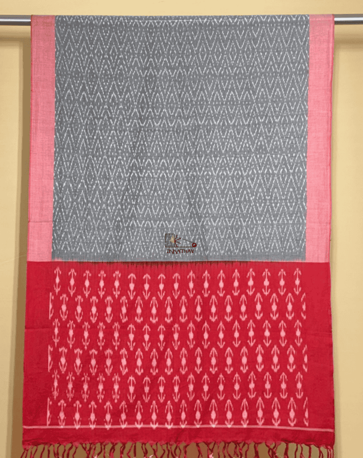 Red Grey 3-Piece Suit Set