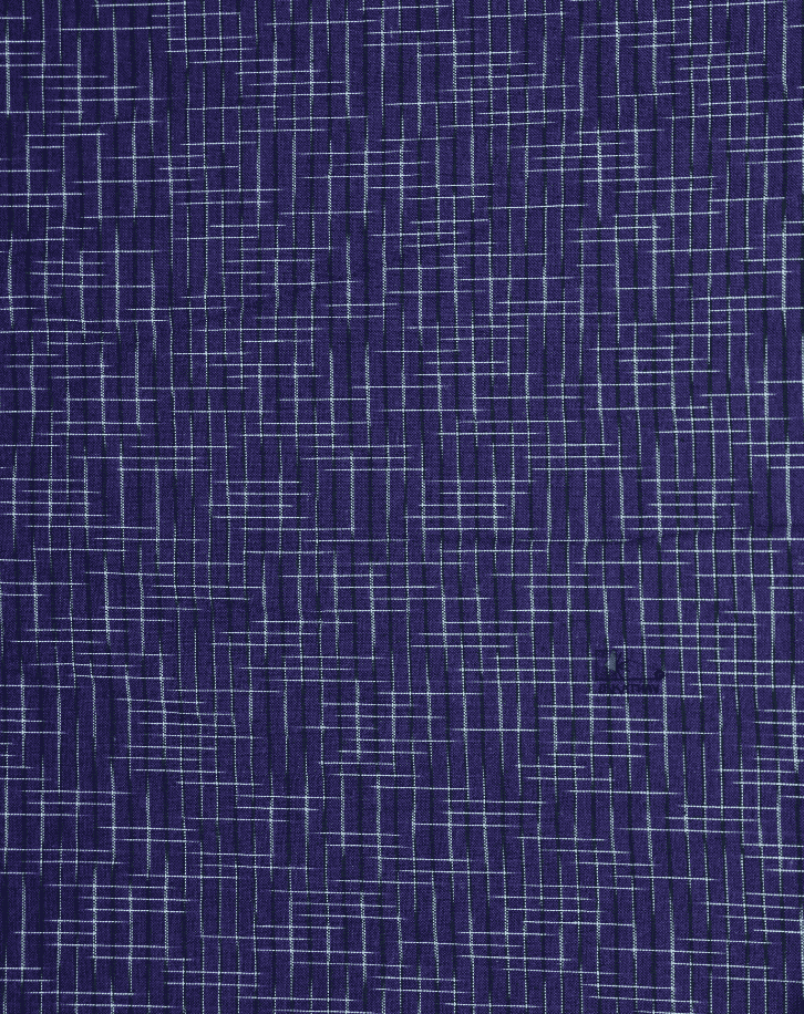 Navy Blue Crosshatch