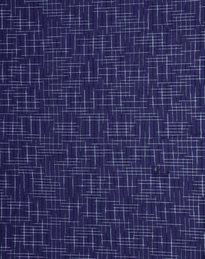 Navy Blue Crosshatch