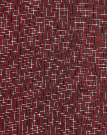 Maroon Crosshatch
