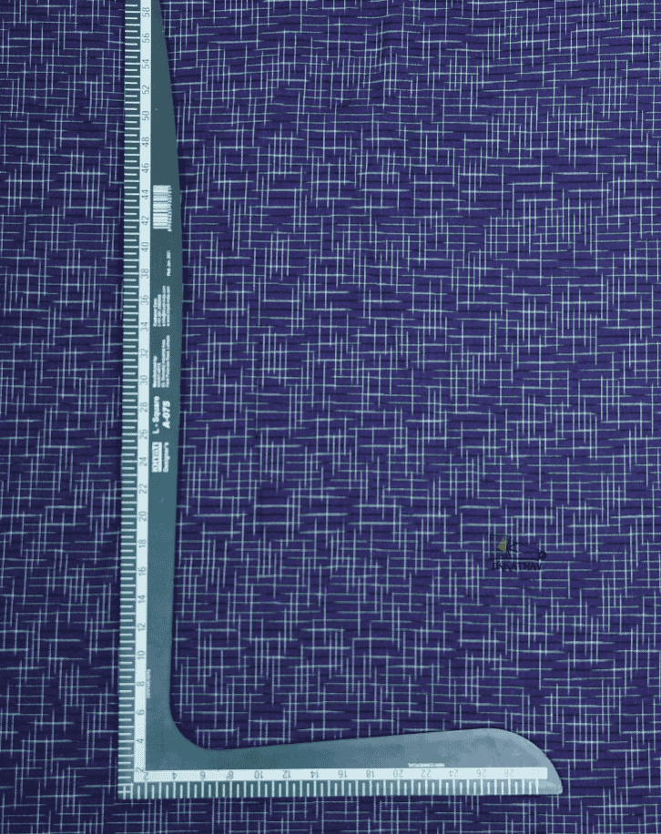 Navy Blue Crosshatch