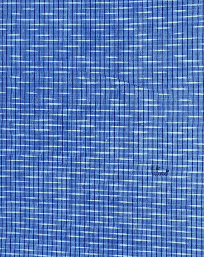 Sky Blue Crosshatch