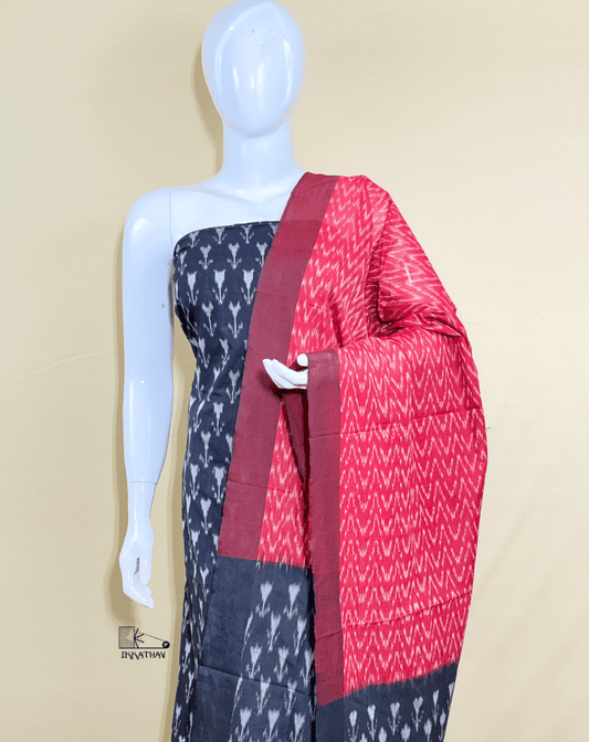 Black Red 3-Piece Suit Set