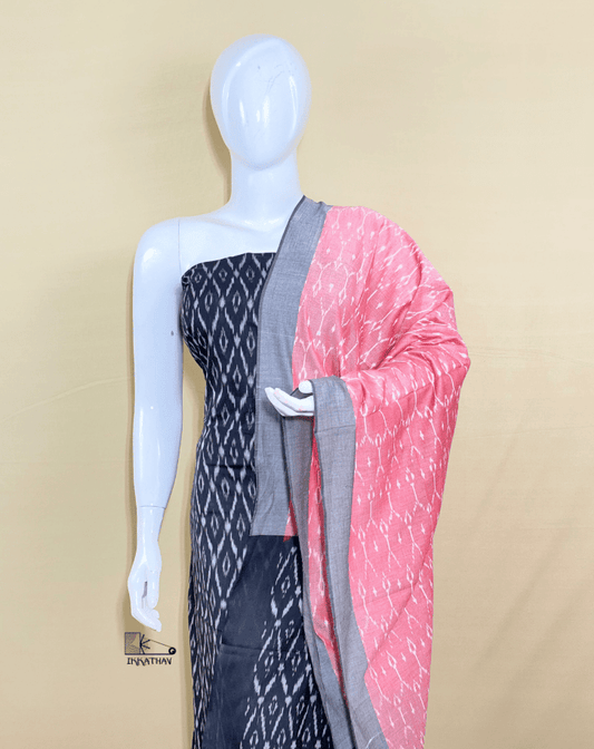 Black Pink 3-Piece Suit Set