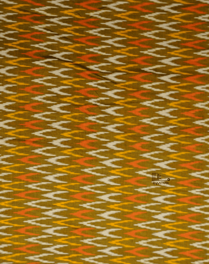 Olive Brown Zigzag