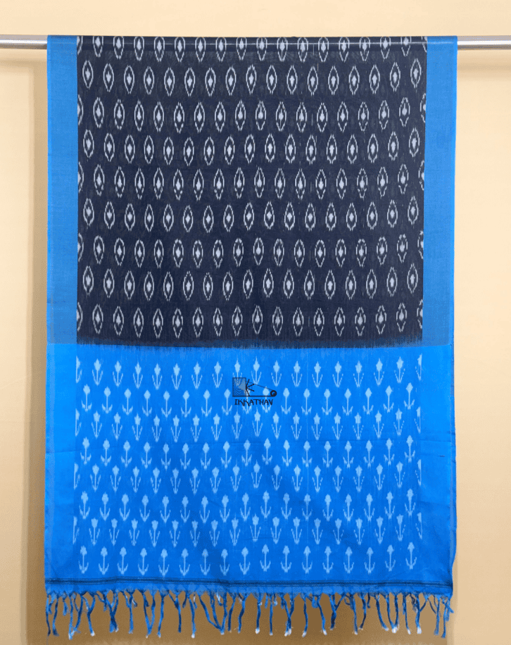 Blue Black 3-Piece Suit Set
