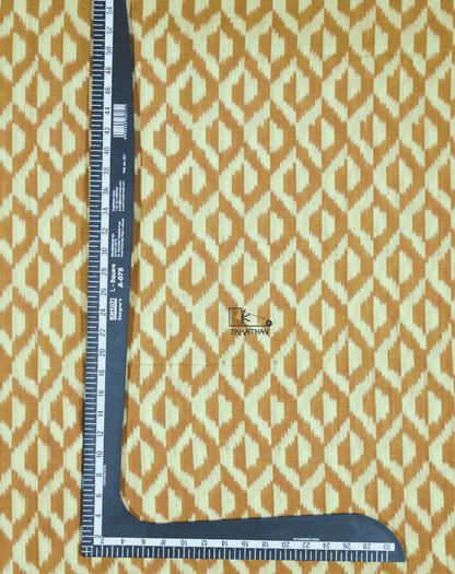 Mustard Honeycomb Weave