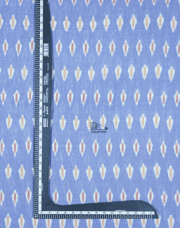 Light Blue Small Diamonds