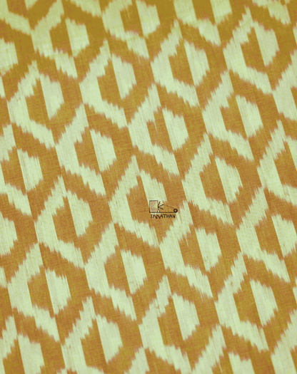 Mustard Honeycomb Weave